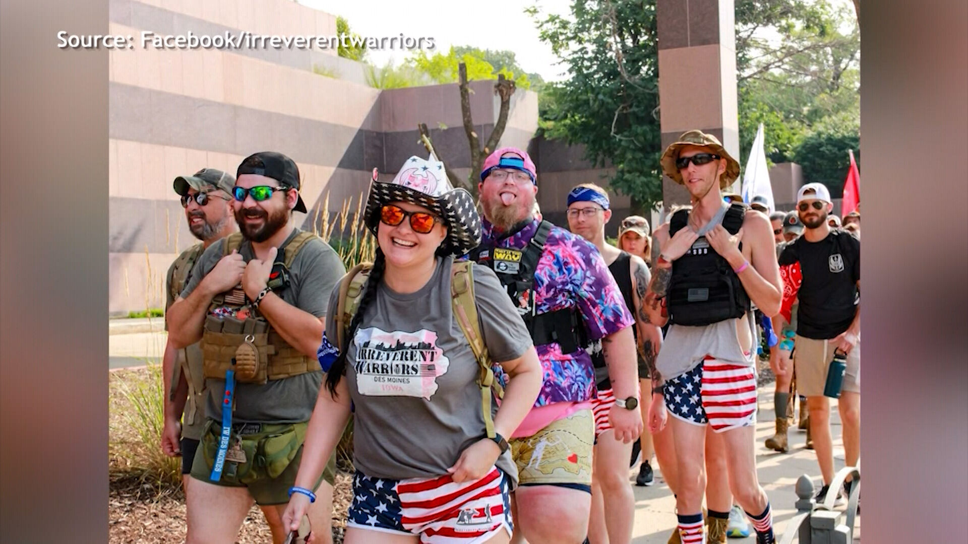 The Irreverent Warriors Unite Veterans and Military Personnel through Humorous Silkies Hikes